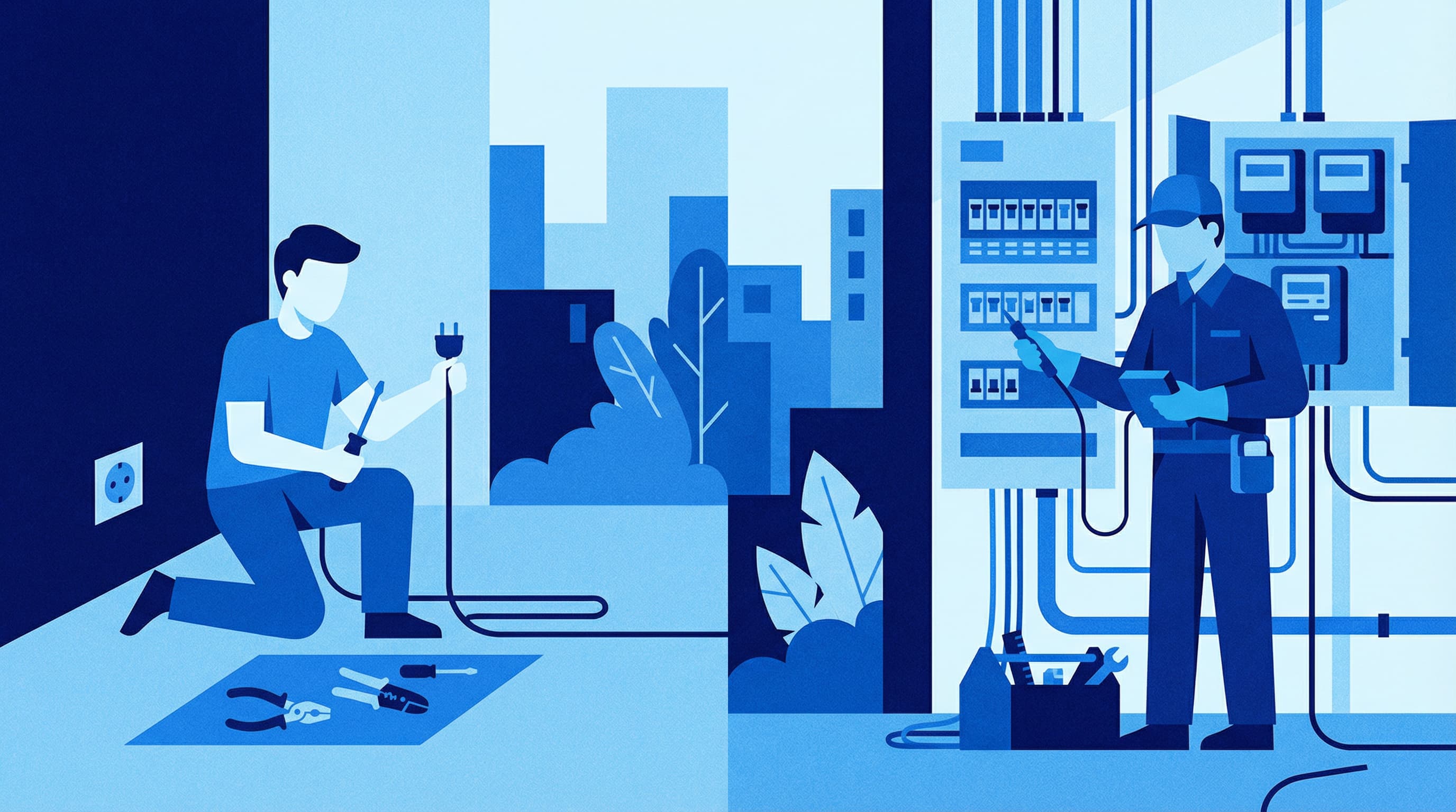 When Do You Need an Electrician? DIY vs Professional Work