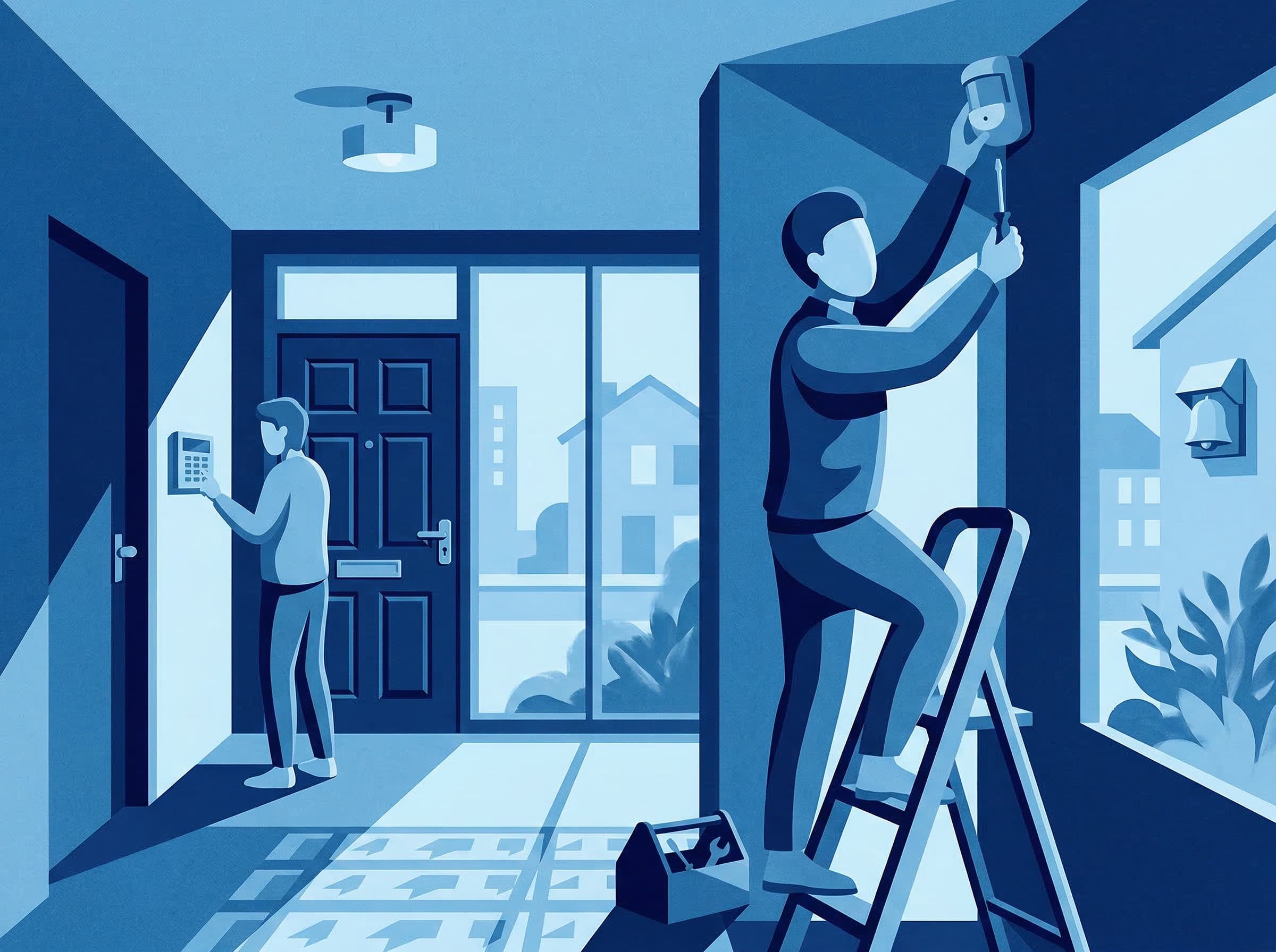 Book burglar alarm installation online