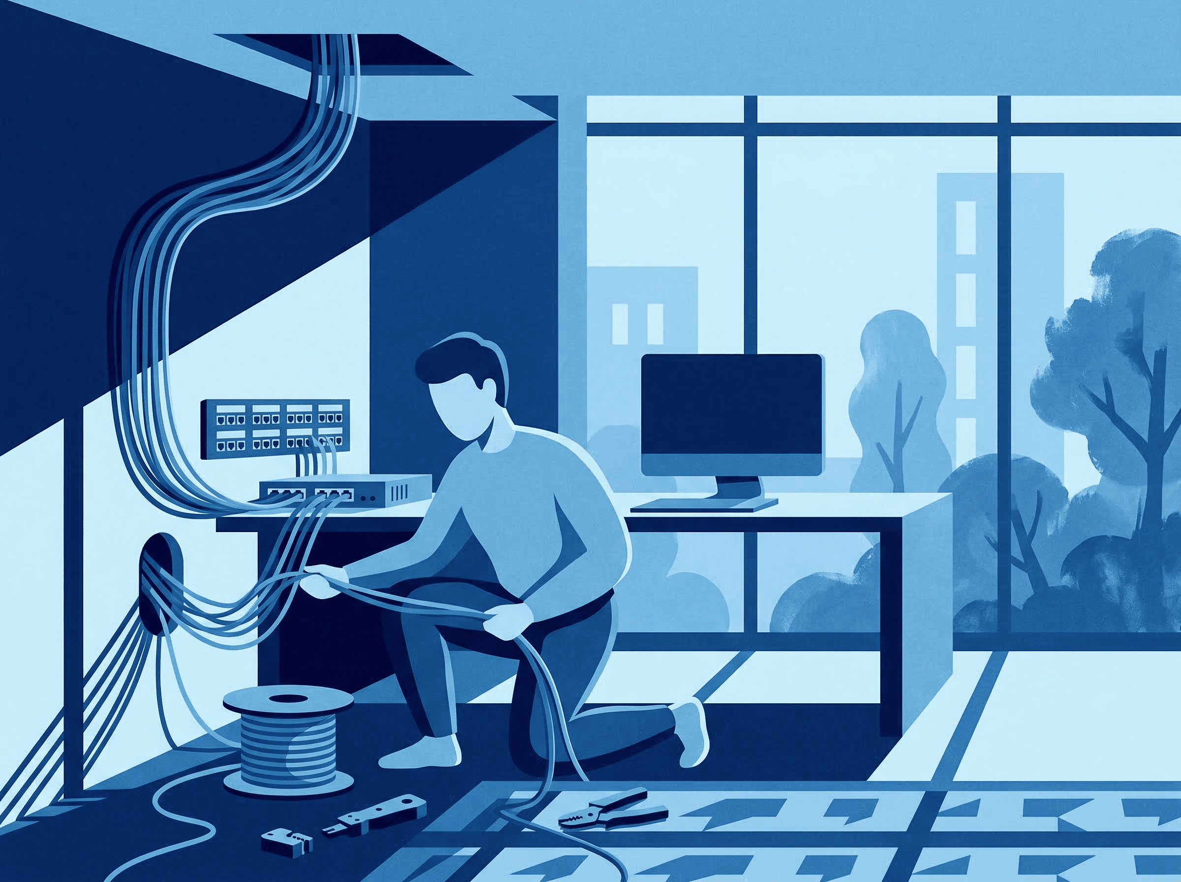 Book data cabling & ethernet installation online