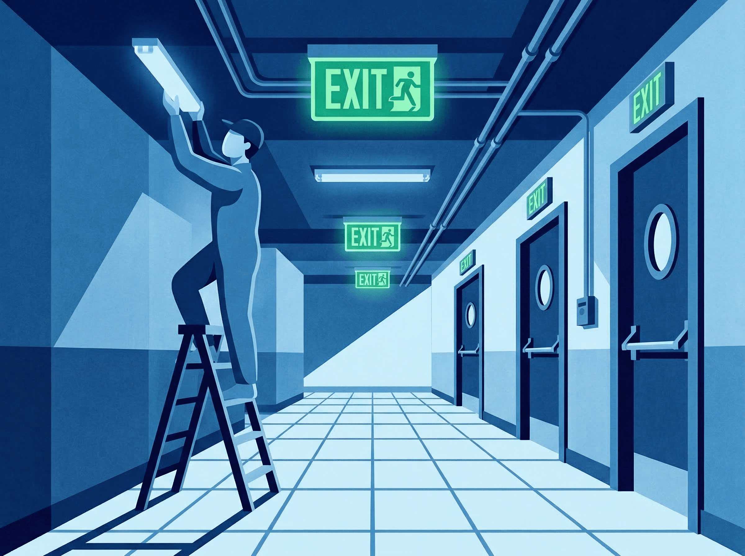 Book emergency lighting installation & testing online