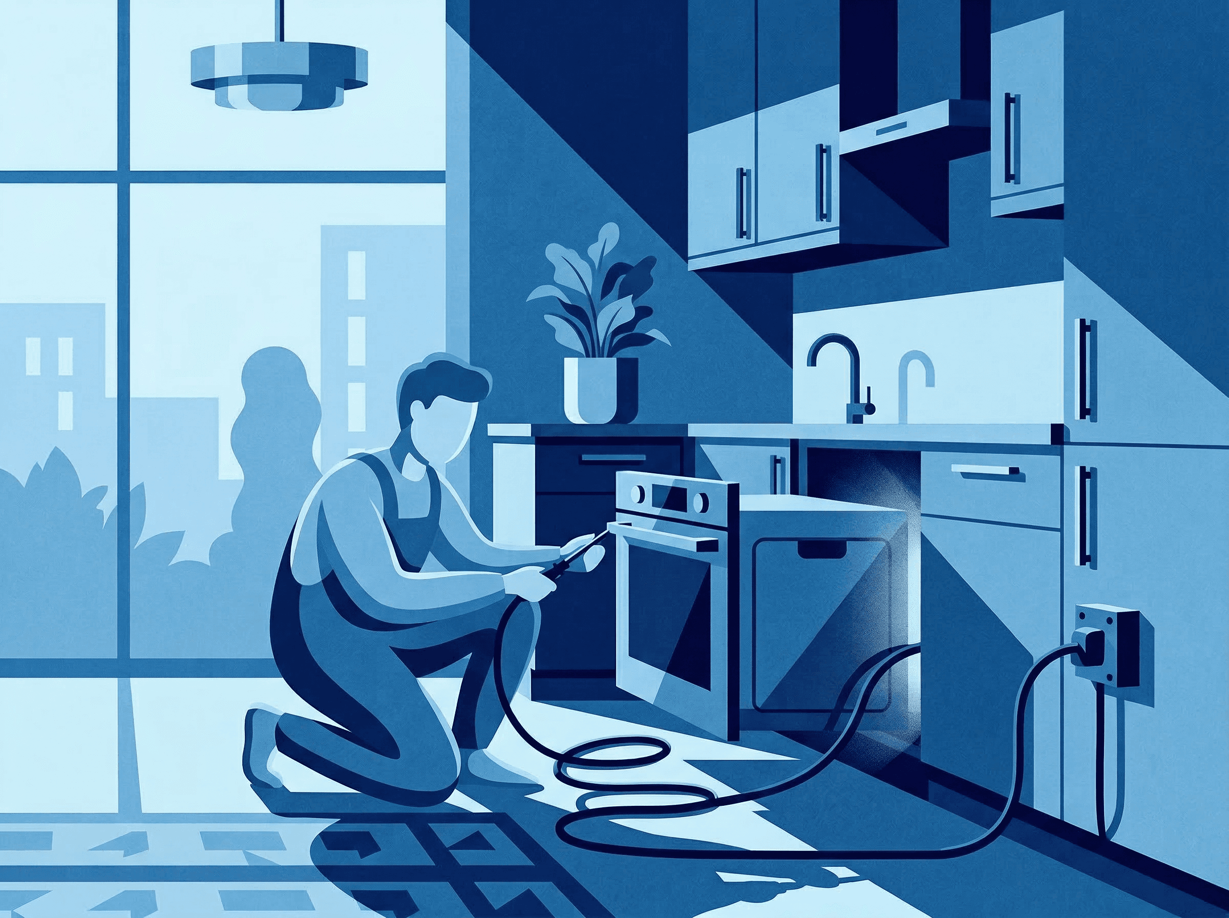 Book electric oven installation & connection online